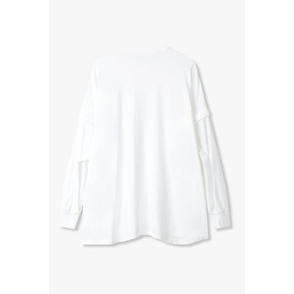 커브드 심 롱 슬리브 티셔츠 EN15108011000