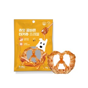 잇츄 츄잇 꿀바른 터키츄 프레첼 10g 강아지 수제 간식 개껌