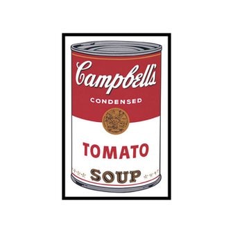 아티쉬 그림액자 Campbells Soup I(Tomato), 1968/ 앤디 워홀