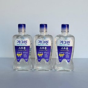 [감성하우스] 동아 가그린 스트롱 750ml 3개