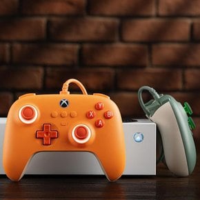 [Xbox XSXbox OnePC 대응] 8BitDo Ultimate C Wired Controller for Xbox Dark Orange - Xbox