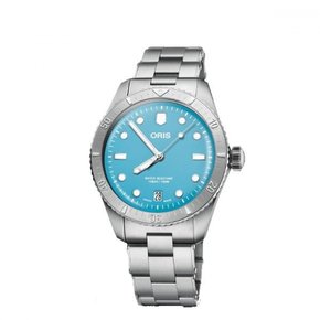 ORIS 65 38mm Divers Sixty Five 01 733 7771 4055-07 8 19 18 (오리스) 다이버 코튼 캔디 남성