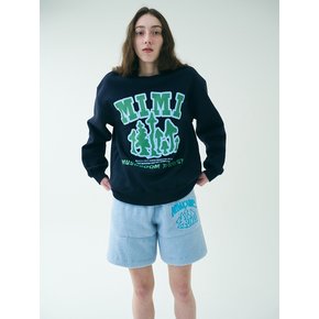 MIMI FOREST SWEAT SHIRTS/NAVY