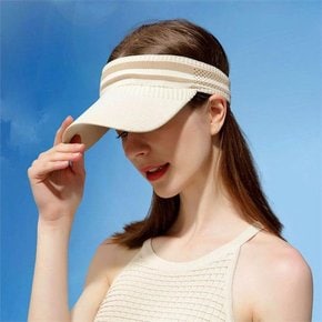 [마켓우드] 니트 골프캡 선캡 모자