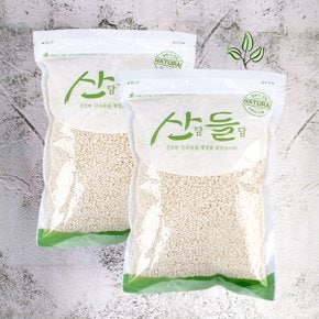 [산담들담] 우리잡곡 찹쌀1kgx2팩(2kg)