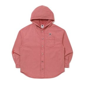 어패럴 RGB 레이어드 데님 후드 셔켓 PINK K6323LJK92PNK
