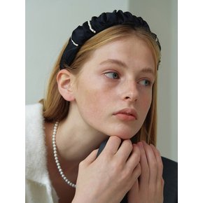 Pearl & Ruffle Headband