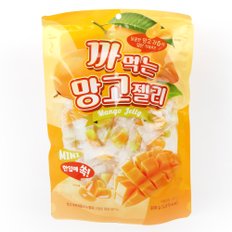 까먹는 망고 젤리 대용량 어린이 간식 개별포장 500g