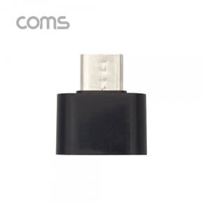 [BT541] Coms USB 3.1(Type C) OTG젠더 / Type C(M)/USB 2.0(F) / Short / Black