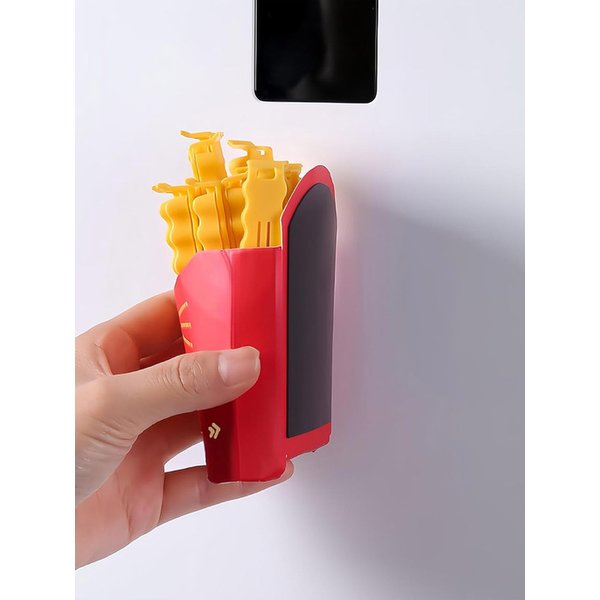 자석으로 붙어요 프렌치 프라이 밀봉클립 1+1