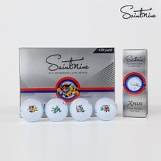 세인트나인 X 플러스 3피스 골프공 1더즌 12구
