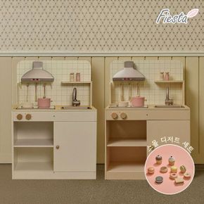 우드 주방놀이 라떼 2종 + 스몰 디저트 세트_P392312715