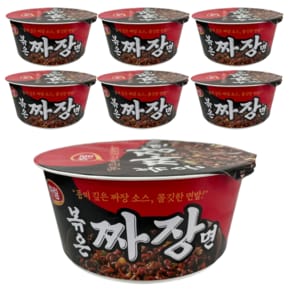 볶은 짜장면 컵 107g 7개