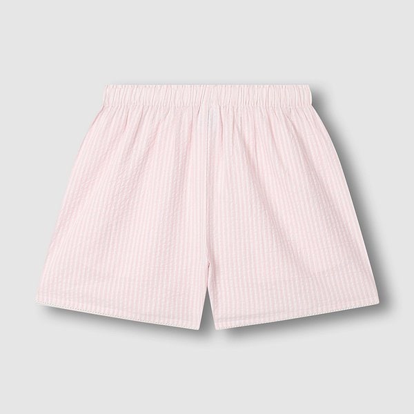 여 시어서커 셔링 3부 파자마 팬츠 J206202077065