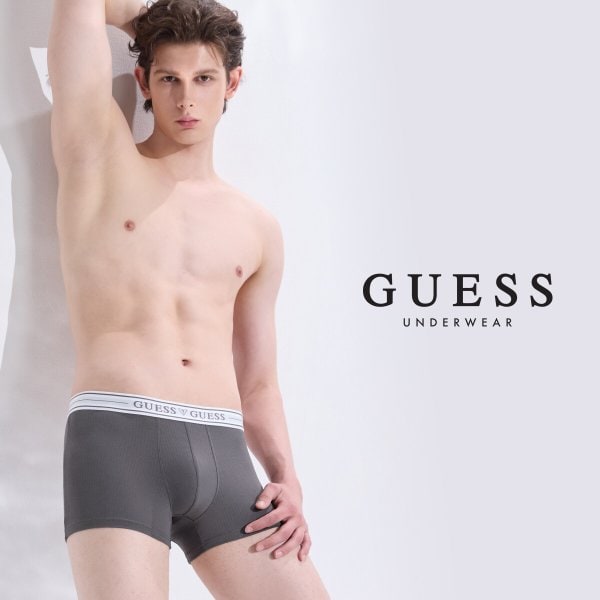 [신세계단독] 게스(GUESS) 에어로쿨 메쉬 드로즈 8종+ 티셔츠1종 패키지