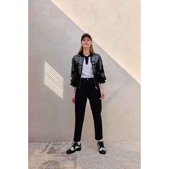 A.O.W COOL TOUCH TUCK PANTS
