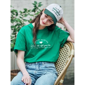 MET love present t-shirt green