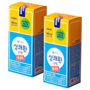 큐원 상쾌환 스틱형 망고맛 18g x 20개 상쾌한 숙취해소젤리