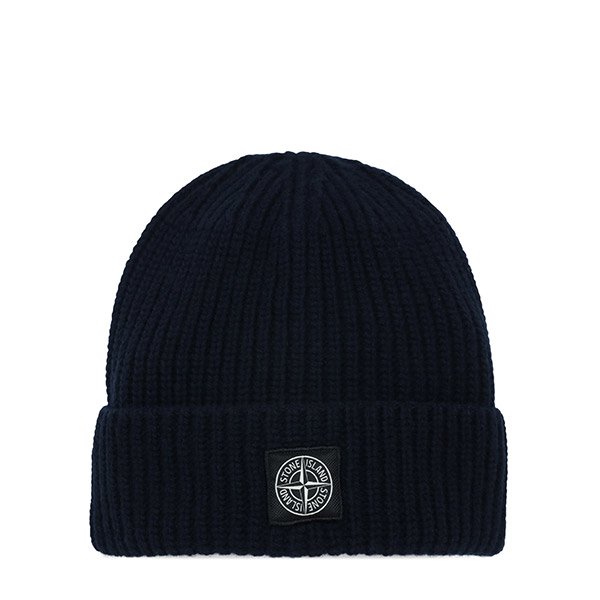 [부산점] 25FW 네이비 로고 패치 울 비니 15N100012 S00B4 V0020