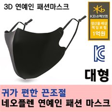 끈조절 네오플렌 연예인 패션마스크  20장 (8612226)