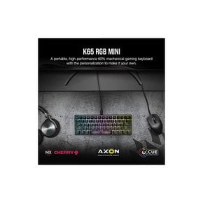 CH-9194014-NA K65 RGB MINI CORSAIR 유선 키보드 영어 배열