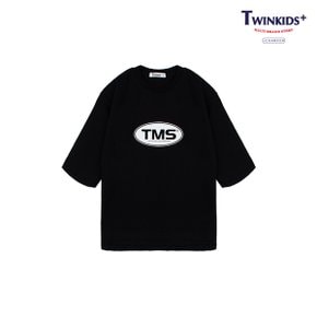 루즈핏 로고티 T9FT2T04 BK _P337519757
