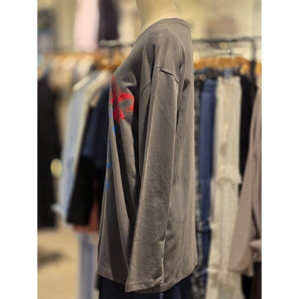 [파주점] 랩 블루밍 로즈 박시티셔츠 AR1CT263