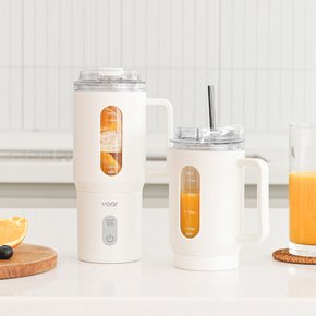 이지업 텀블렌더 500ml 대용량 휴대용 믹서기 텀블러 무선 과일 소형 블렌더