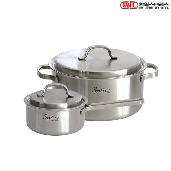 스플릿 통5중 스텐레스 IH 인덕션호환 냄비세트 2종Z(편수16+양수24)