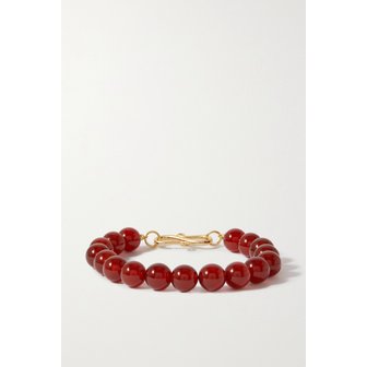 LI&Eacute; STUDIO 리에 스튜디오 더 로즈 골드 도금 카넬리언 브레이슬릿 레드 1647597320027249