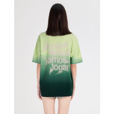 골스튜디오 [코엑스몰] 반팔티 RIO BEACH SAND ARTWORK GRADATION DYED TEE-GREEN