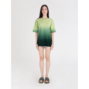 [코엑스몰] 반팔티 RIO BEACH SAND ARTWORK GRADATION DYED TEE-GREEN