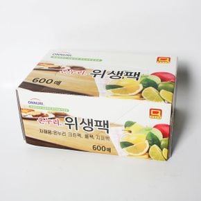 온누리 위생팩 600매