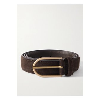 THOM SWEENEY 톰 스위니 스웨이드 벨트 3.5cm 브라운 1647597345219213