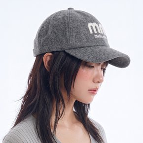 베이직 더블엠 자수 볼캡 (4colors)