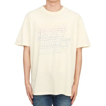 이자벨마랑 휴고 남성 반팔티셔츠 TS0149HA B1N09H 23EC