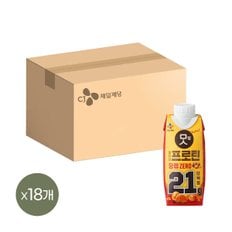 얼티브 프로틴 당류 ZERO 밤맛 250ml x18개