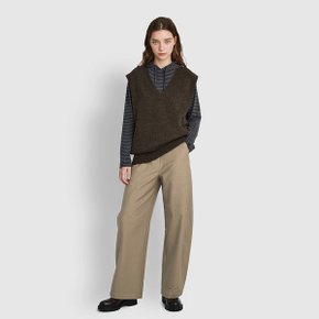 여 코튼 커브드 팬츠 J1263010150AW