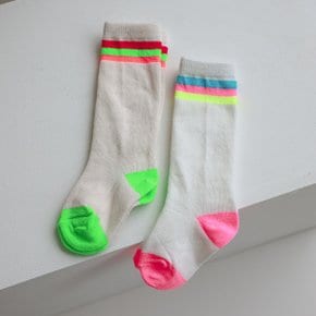 네온 스페이스 니삭스 2종 SET JUSSO10
