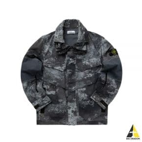 스톤아일랜드 24 438E1 DISSOLVING GRID CAMO Econyl Regenerated Nylon Jacket (8