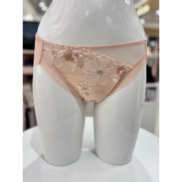 [여주점] 와코루 프롤럴 자수 만개꽃 레이스 노라인 햄팬티 [WPT2081H] SK