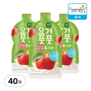 자연은 요거풋풋 젤로 사과 파우치 100ml X 40개[36045864]