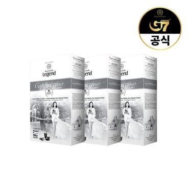 G7 쭝웬 레전드 카푸치노 코코넛향 12개입 X 3개 / 베트남 원두 코코넛 커피 믹스 스틱