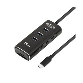 USBHUB 무전원 USB3.1 C타입 NETmate USB허브 5in1 3 (WD8596E)