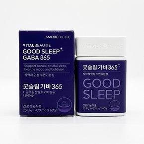 굿슬립 가바365 430mg x 60정 1개-