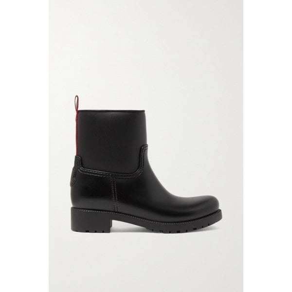 몽클레어 지넷 그로스그레인 트림 러버 레인 부츠 17957409491330262