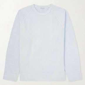 26 FW 제임스 펄스 라이트블루 라운드넥 롱슬리브 코튼 저지 스웨트셔츠