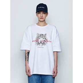 TIGER BOXY T-SHIRTS WHITE MTBBSTP00601