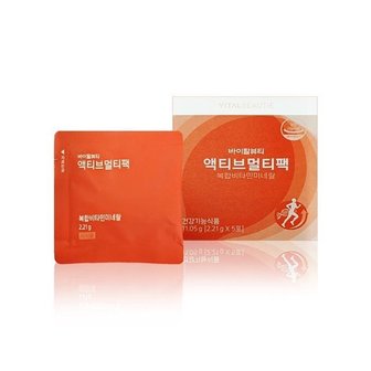  [바이탈뷰티] 바이탈뷰티 액티브멀티팩 2.21g5포x6개 복합비타민미네랄 (30일분 시음용)