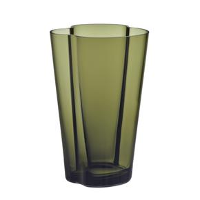 Iittala 알토 화병 moss green 220 mm